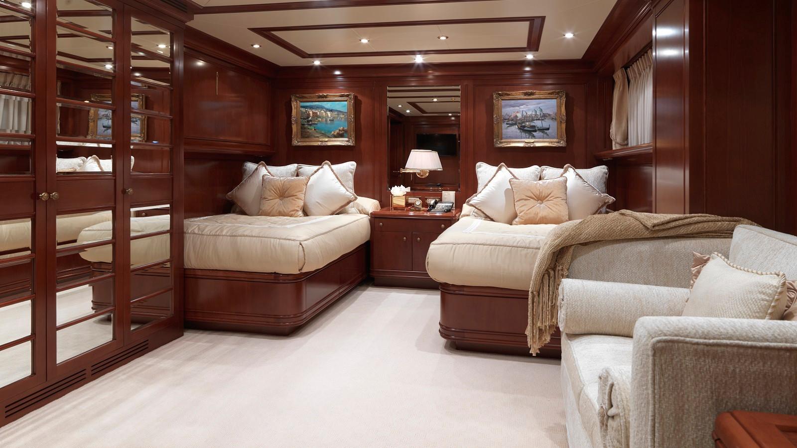 Twin Cabin Luxury Yacht Browser by CHARTERWORLD Superyacht Charter